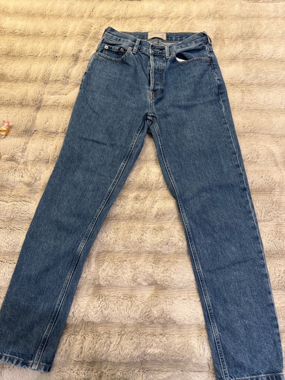 Everlane Light Blue Cheeky Jean - Straight Rise